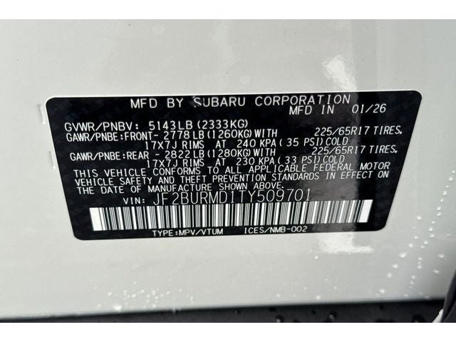2026 Subaru OUTBACK Wilderness