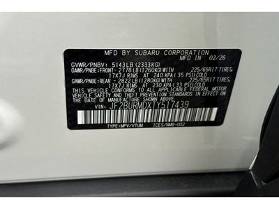 2026 Subaru Outback Wilderness