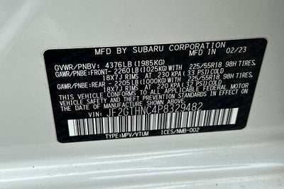 2023 Subaru Crosstrek Limited