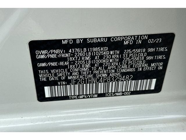 2023 Subaru Crosstrek Limited