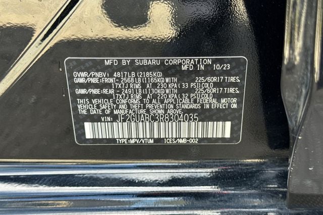 2024 Subaru Crosstrek Base