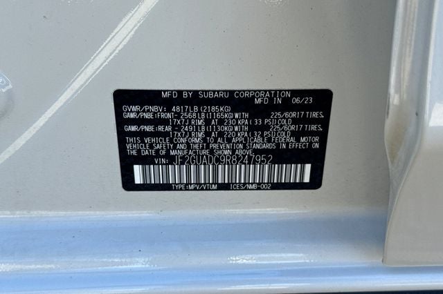 2024 Subaru Crosstrek Base
