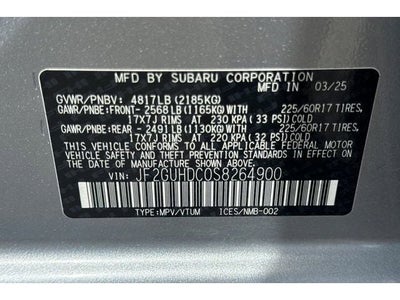 2025 Subaru Crosstrek Premium
