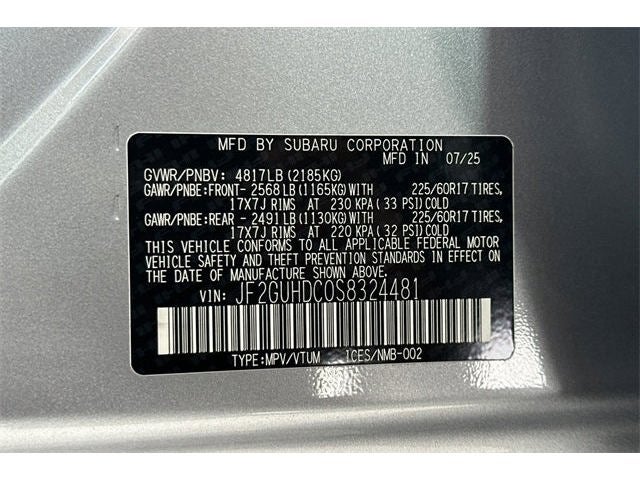 2025 Subaru CROSSTREK Premium