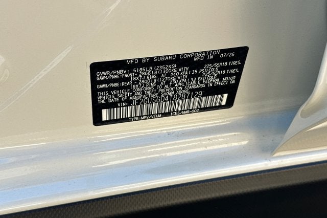 2026 Subaru CROSSTREK Sport Hybrid