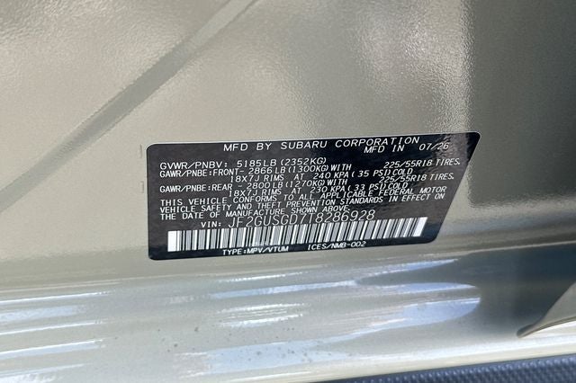 2026 Subaru CROSSTREK Sport Hybrid