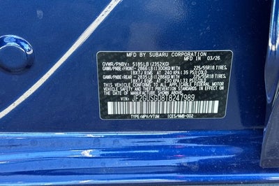 2026 Subaru CROSSTREK Sport Hybrid