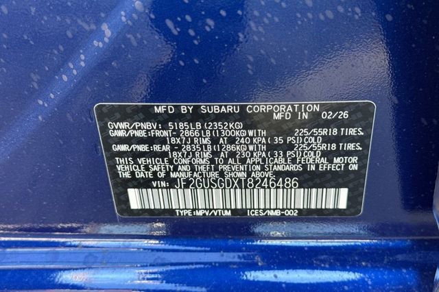 2026 Subaru CROSSTREK Sport Hybrid