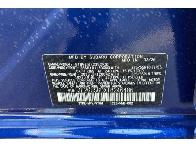 2026 Subaru CROSSTREK Sport Hybrid