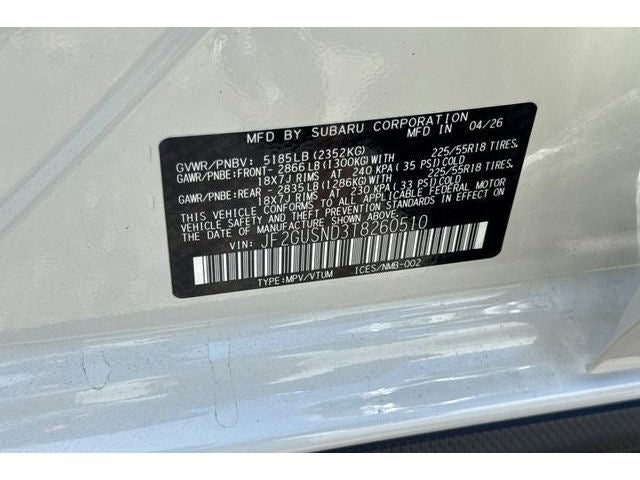 2026 Subaru Crosstrek Hybrid Limited