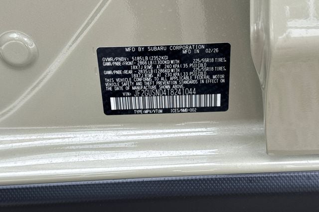 2026 Subaru CROSSTREK Limited Hybrid