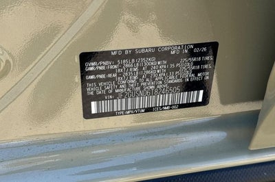 2026 Subaru CROSSTREK Limited Hybrid
