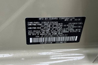 2026 Subaru CROSSTREK Limited Hybrid