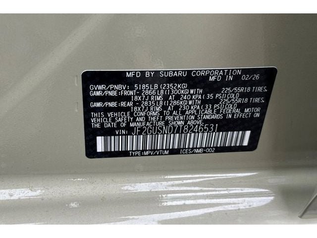 2026 Subaru CROSSTREK Limited Hybrid