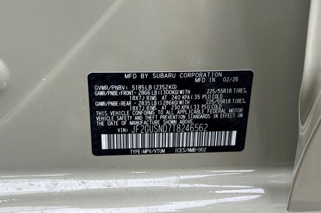 2026 Subaru CROSSTREK Limited Hybrid
