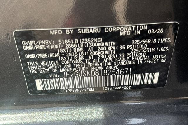 2026 Subaru CROSSTREK Limited Hybrid