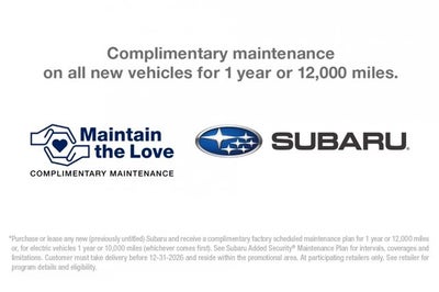 2026 Subaru UNCHARTED Premium FWD