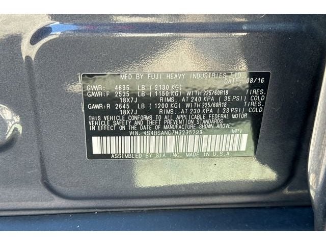 2017 Subaru Outback 2.5i Limited