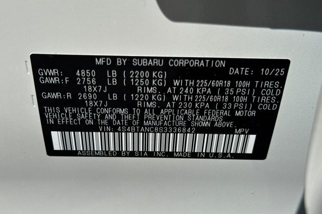 2025 Subaru Outback Limited