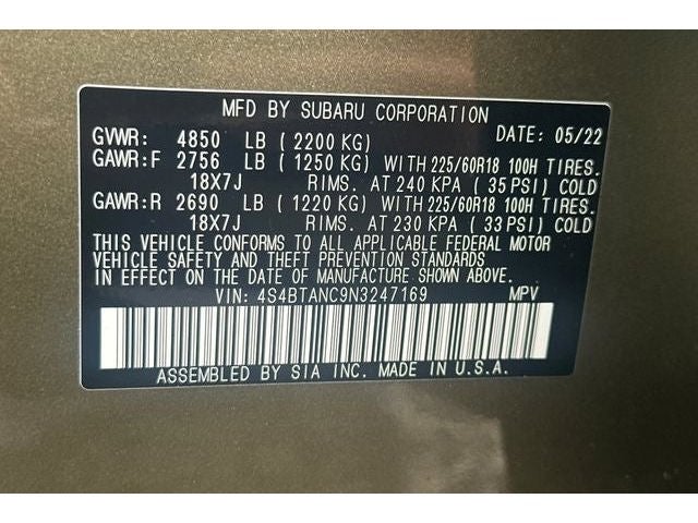 2022 Subaru Outback Limited