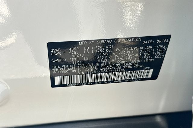 2024 Subaru Outback Touring
