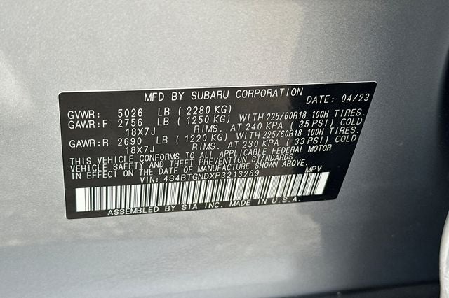 2023 Subaru Outback Limited XT