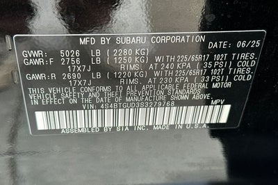 2025 Subaru Outback Wilderness
