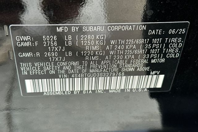 2025 Subaru Outback Wilderness