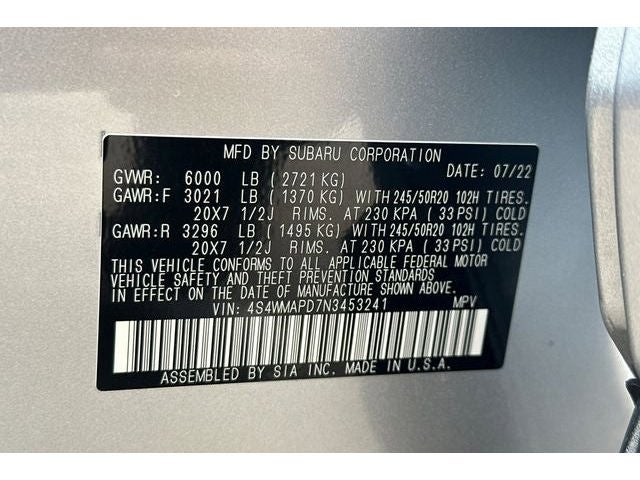 2022 Subaru Ascent Limited