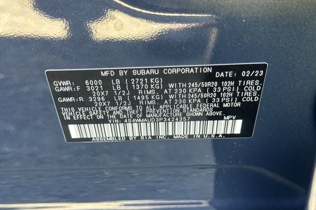 2023 Subaru Ascent Limited