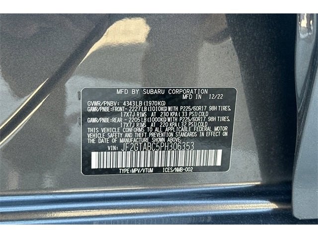 2023 Subaru Crosstrek Base