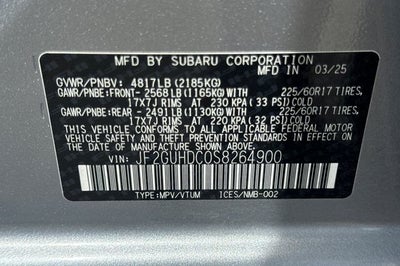 2025 Subaru Crosstrek Premium
