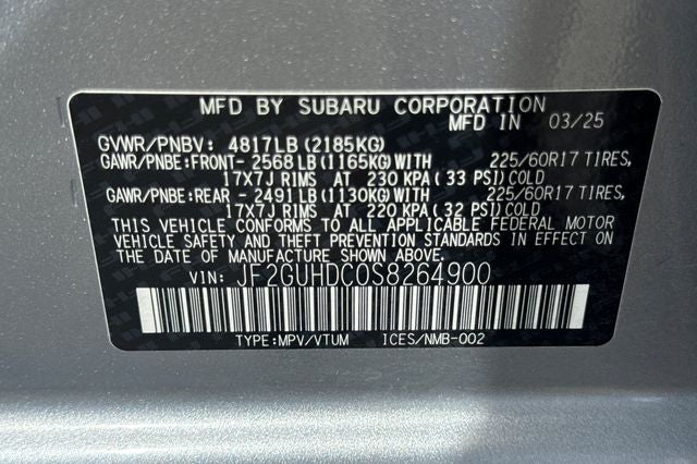 2025 Subaru Crosstrek Premium