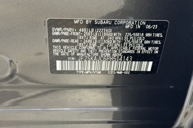 2023 Subaru Forester Sport