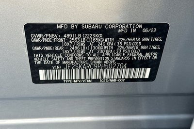 2023 Subaru Forester Touring