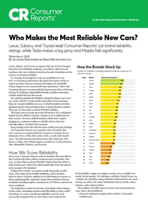 Who Makes the Most Reliable Cars | Marin Subaru in San Rafael CA