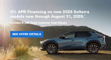 Solterra | Marin Subaru in San Rafael CA