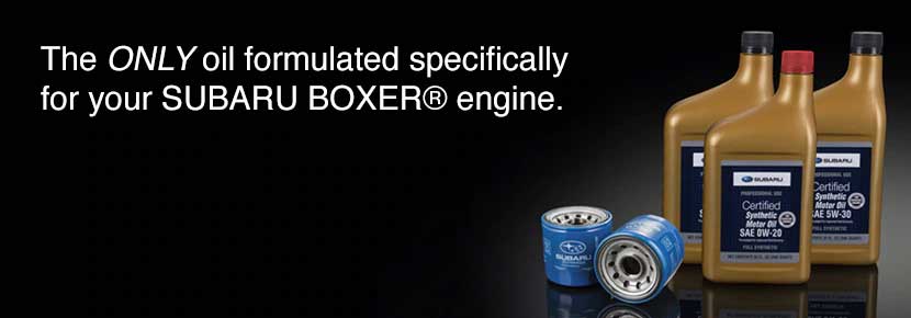 Picture of Subaru Certified Oil formulated for your Subaru Boxer engine. | Marin Subaru in San Rafael CA