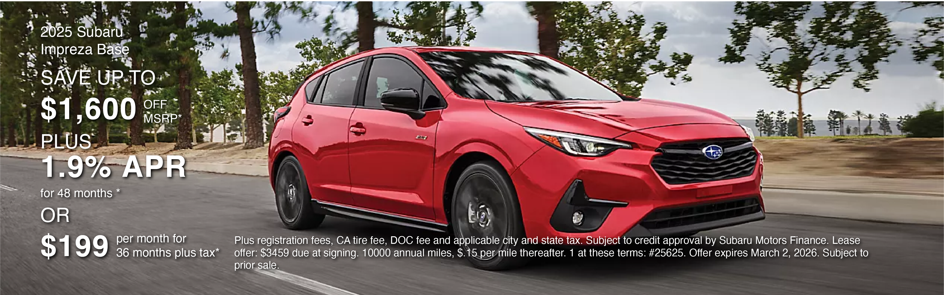 2025 Subaru Impreza Base