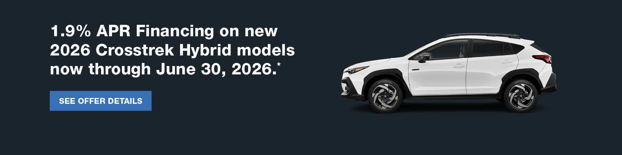 Crosstrek Hybrid June 26