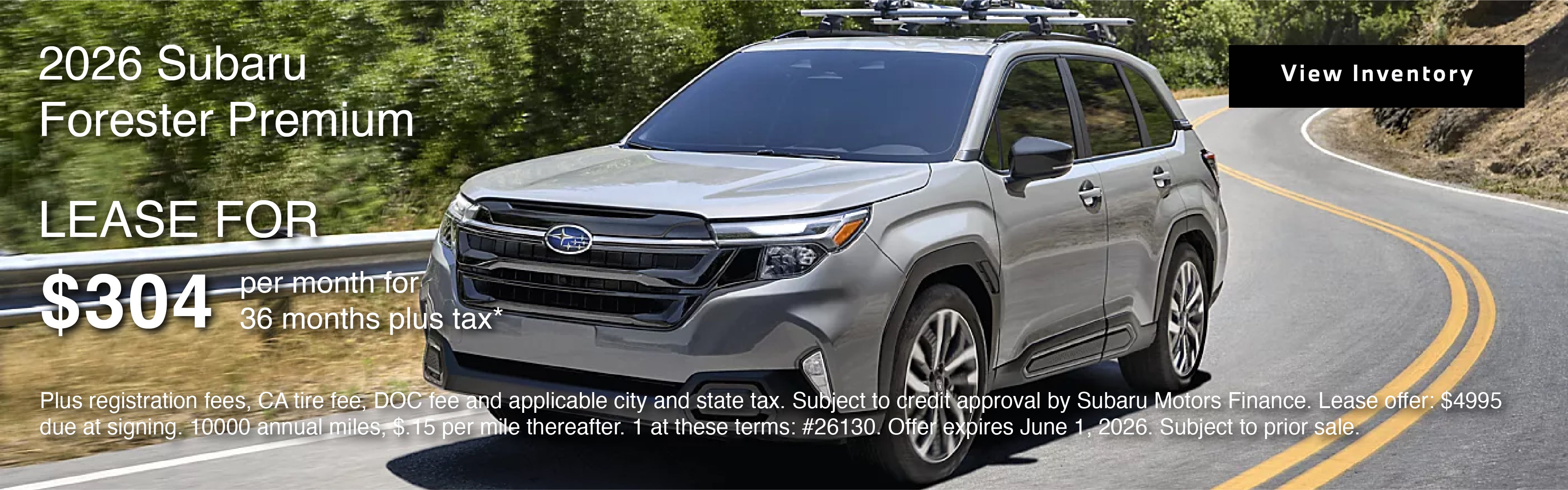 2026 SUBARU FORESTER