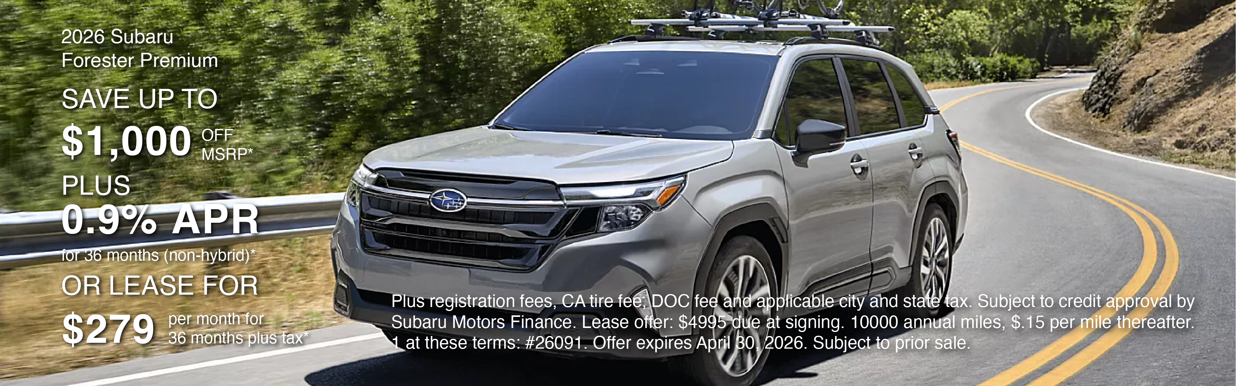 2026 Subaru Forester Premium