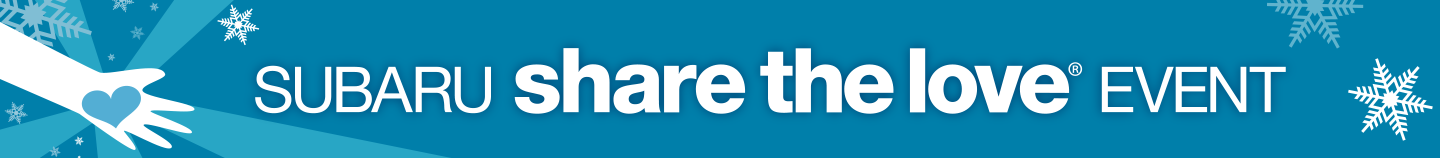 Subaru Share the Love Event Flyer
