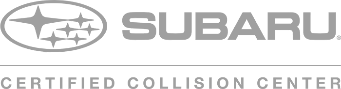 Subaru Certified Collision Center logo