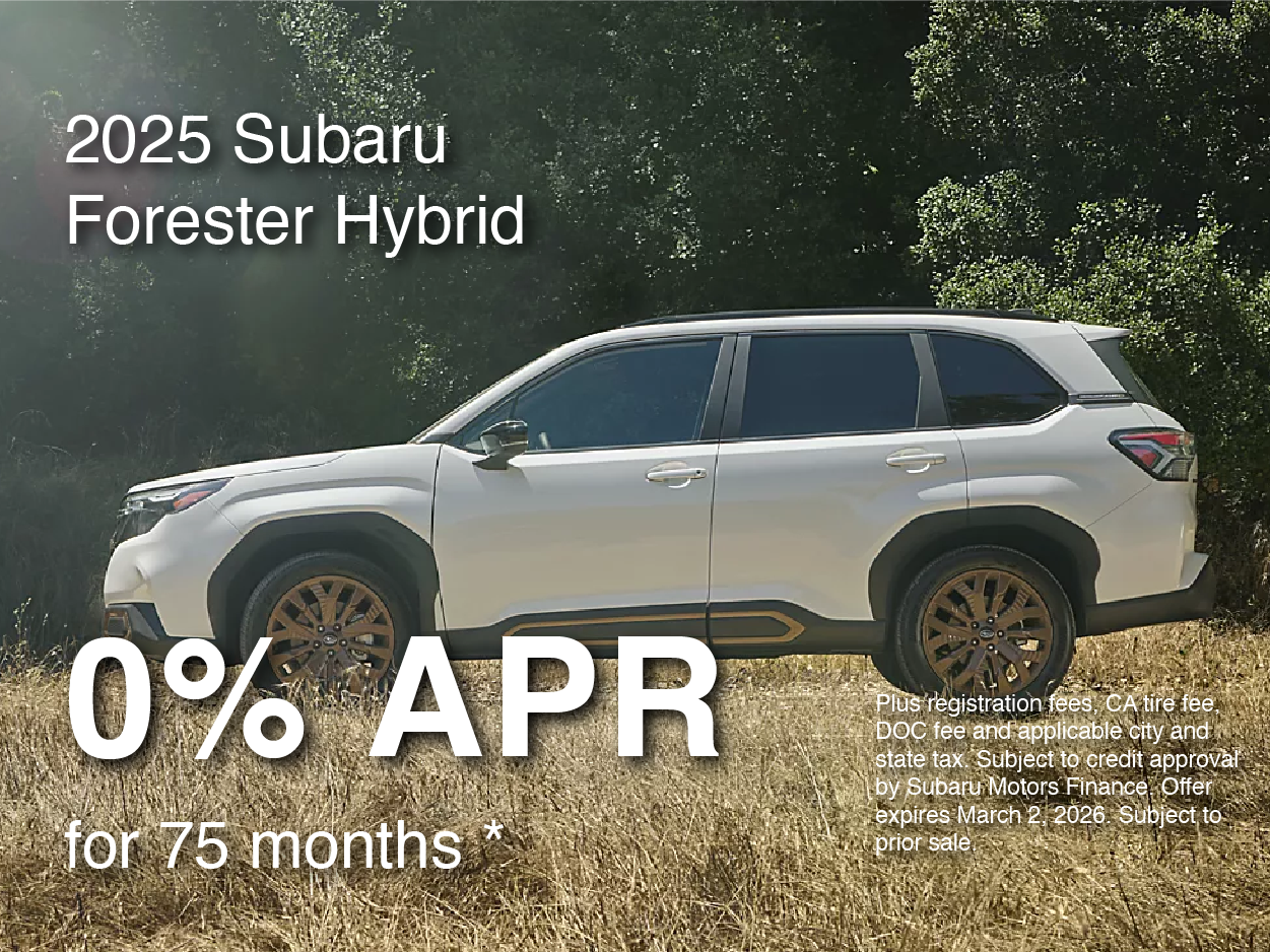2026 Forester Hybrid offer
